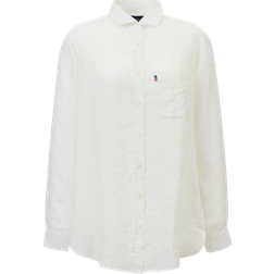 Lexington Isa Linen Shirt - White