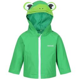 Regatta Kid's Animal Print Jacket - Green Frog (RKW264-C8M)