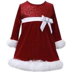 Bonnie Jean Suzy Santa Dress