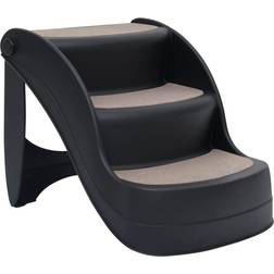 vidaXL Folding 3-Step Dog Stairs 50x38x38cm