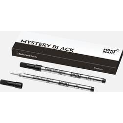 Montblanc 2 Rollerball Refills Medium Mystery Black