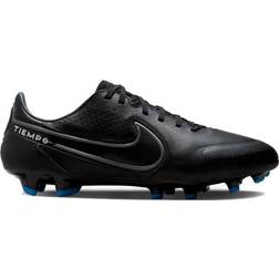 Nike Tiempo Legend 9 Pro FG - Black/Summit White/Light Photo Blue/Dark Smoke Grey