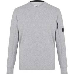 CP COMPANY Diagonal Raised Fleece Sweatshirt - Grey Melange