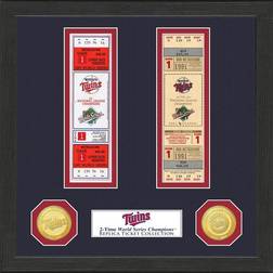 Highland Mint Minnesota Twins World Series Ticket Collection