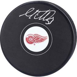 Fanatics Detroit Red Wings Autographed Hockey Puck Moritz Seider