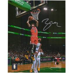 Fanatics Chicago Bulls Autographed 8" x 10" Dunk vs. Celtics Photograph Lonzo Ball