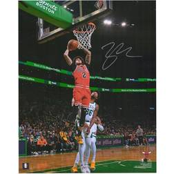 Fanatics Chicago Bulls Autographed 16" x 20" Dunk vs. Celtics Photograph Lonzo Ball