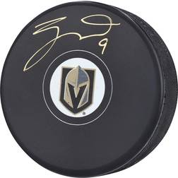 Fanatics Vegas Golden Knights Autographed Hockey Puck Jack Eichel