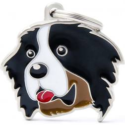 MyFamily Necklace Jewelry with Race Motif Dog Tag