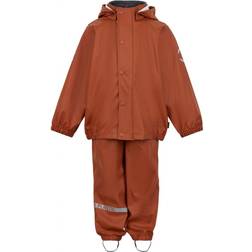Mikk-Line PU Rain Set with Braces - Ginger Bread (33144)