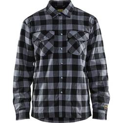 Blåkläder Lined Flannel Shirt - Dark Grey/Black