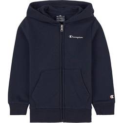 Champion Branded Hoodie With A Vertical Zip