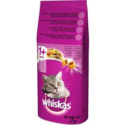 Whiskas 1+ Kylling 14kg