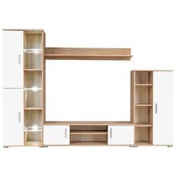 vidaXL TV cabinet with LED Fernsehschrank 260x180cm