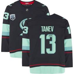 Fanatics Seattle Kraken Brandon Tanev 13. Autographed Breakaway Jersey with Inaugural Season Jersey Patch