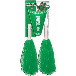 Forum Novelties Pom-Pom Megaphone Halloween Costume Accessory Set