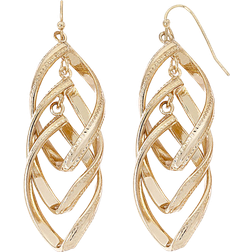 Liz Claiborne Drop Earrings - Gold