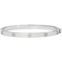 Tory Burch Miller Stud Hinge Bracelet - Silver