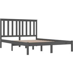 vidaXL Solid Pine 31cm Sängram 150x200cm