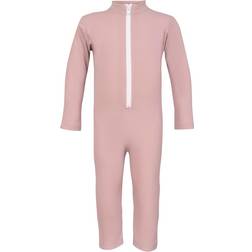 Petit Crabe Lou Frog UV Sunsuit - Rose Nude