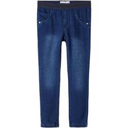 Name It Sweat Slim Fit Jeans - Dark Blue Denim (13204428-969011)