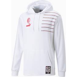 Puma AC Milan Hoodie Men - White/Tango Red