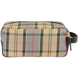 Barbour Wetherham Tartan Washbag - Beige