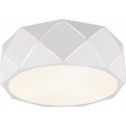 Trio Lighting Zandor Ceiling Flush Light 40cm