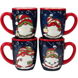 Certified International Holiday Magic Gnome Mug 16fl oz 4