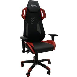 Astan Hogar Stream Team Gaming Chair - Black/Red