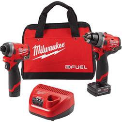 Milwaukee M12 Fuel 2598-22 2-Tool Combo Kit