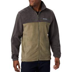 Columbia Men's Steens Mountain 2.0 Full Zip Fleece Jacket - Shark/Stone Green