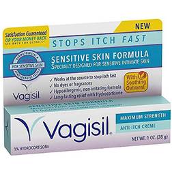 Vagisil Maximum Strength Anti-Itch Sensitive 28g Kräm