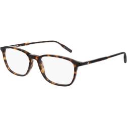 Montblanc MB0085O 002 De Vue Homme Tortoiseshell (Seulement Monture)