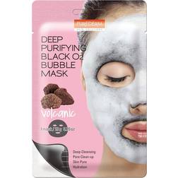 Purederm Deep Purifying Black O2 Bubble Mask (Volcanic) 20g 20g instock 1062625795