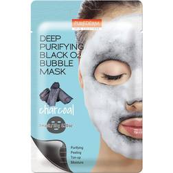 Purederm Deep Purifying Black O2 Bubble Mask (Charcoal) 20g instock 1062625791