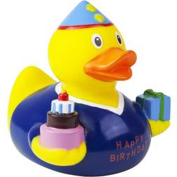 Lilalu Lilalu Happy Birthday Boy Rubber Duck Bathtime Toy