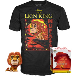 Funko Pop! & Tee: The Lion King Mufasa (Flocked) And T-Shirt