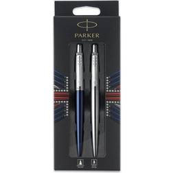 Parker Jotter London Duo Royal Blue BP Stainless Steel Gel