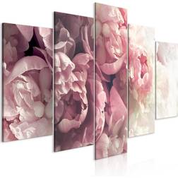 Canvas Vintage Peonies Billede