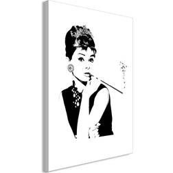 Canvas Audrey Vertical 40x60 Billede