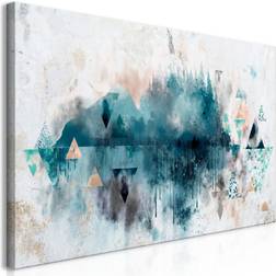 Canvas Geometric Landscape 70x35 Tavla