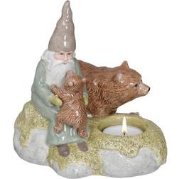 Cult Design Santa and The Bears Värmeljuslykta 16cm