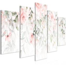 Canvas Waterfall of Roses Billede