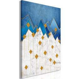 Canvas Snowy Land Vertical 40x60 Billede