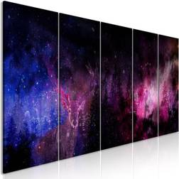 Canvas Deer Galaxy Billede