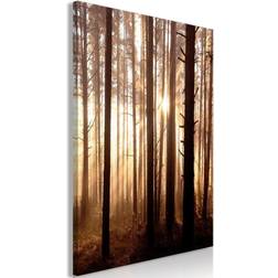 Canvas Forest Paths Vertical 40x60 Billede