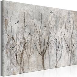 Canvas Singing in the Forest Wide 120x80 Billede