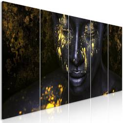 Artgeist Canvas Bathed in Gold Tavla