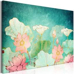 Canvas Fairytale Flowers Wide 90x60 Billede